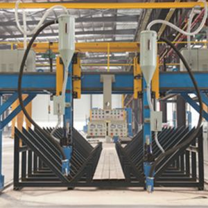 H beam combination machine